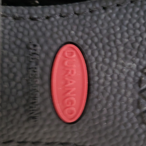 Durango boots, black leather size 8.5 - Picture 6 of 8